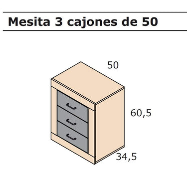 Composición Dormitorio De Matrimonio L’aquila 3