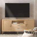 Mueble TV ASTI con 2 cajones, 2 puertas y hueco central personalizable