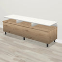 Mueble TV CATANIA mod.1 POLAR / ARTISÁN / PATA NEGRA Mueble TV