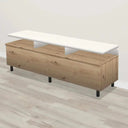 Mueble TV CATANIA mod.1 POLAR / ARTISÁN / PATA NEGRA Mueble TV