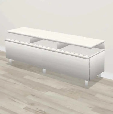 Mueble TV CATANIA mod.1 POLAR / POLAR / PATA BLANCA Mueble TV