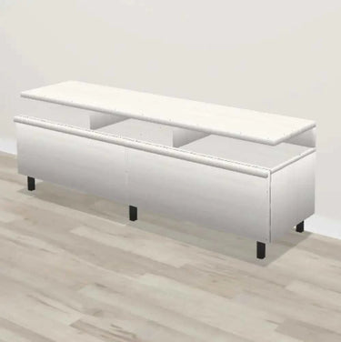 Mueble TV CATANIA mod.1 POLAR / POLAR / PATA NEGRA Mueble TV