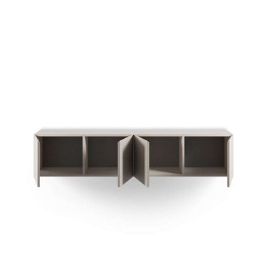 Mueble TV colgado Acorad Perla con 4 puertas y diseño moderno
