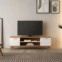 Vista frontal mueble tv cerrado