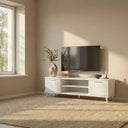 Salón con mueble tv