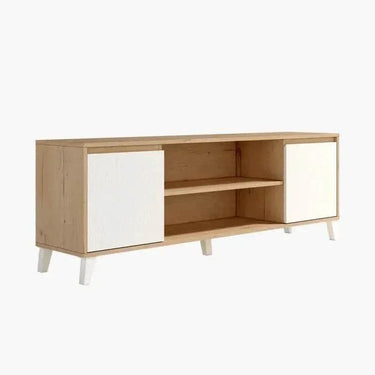 mueble tv lecce 178 cm dos puertas dos huecos fabricado en españa