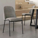 Pack 4 Sillas De Salón Tapizada Mod. Atlanta Gris Silla Comedor