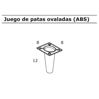 Composición Salón ASTI con mueble de TV y vitrina moderna de madera reciclada