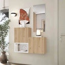 Mueble recibidor FLORENCIA mod. 8 con diseño contemporáneo y almacenamiento organizado