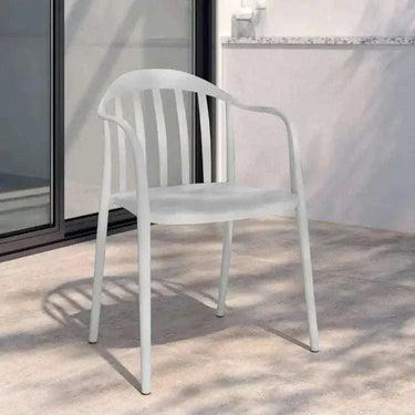 Pack de 4 sillas de jardín apilables modelo Ubilam en colores variados
