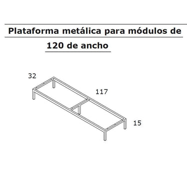 Composición de salón ASTI ambiente 4 con vitrina y mueble TV de gran almacenamiento