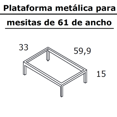 Mesita de noche LUCCA con tres cajones y tirador en forma de J, diseño funcional y melamínico resistente.