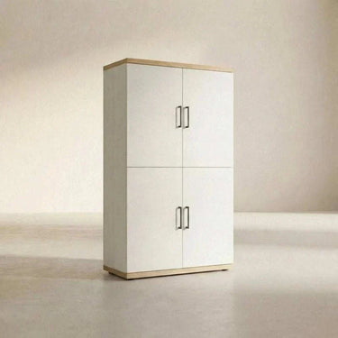 Composición salón-comedor BOLONIA diseño nórdico moderno y funcional con muebles de alta calidad