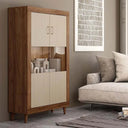 Vitrina 2 puertas mixtas ASTI de diseño elegante y materiales duraderos