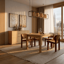Salón comedor mderno conjuto mesas y sillas