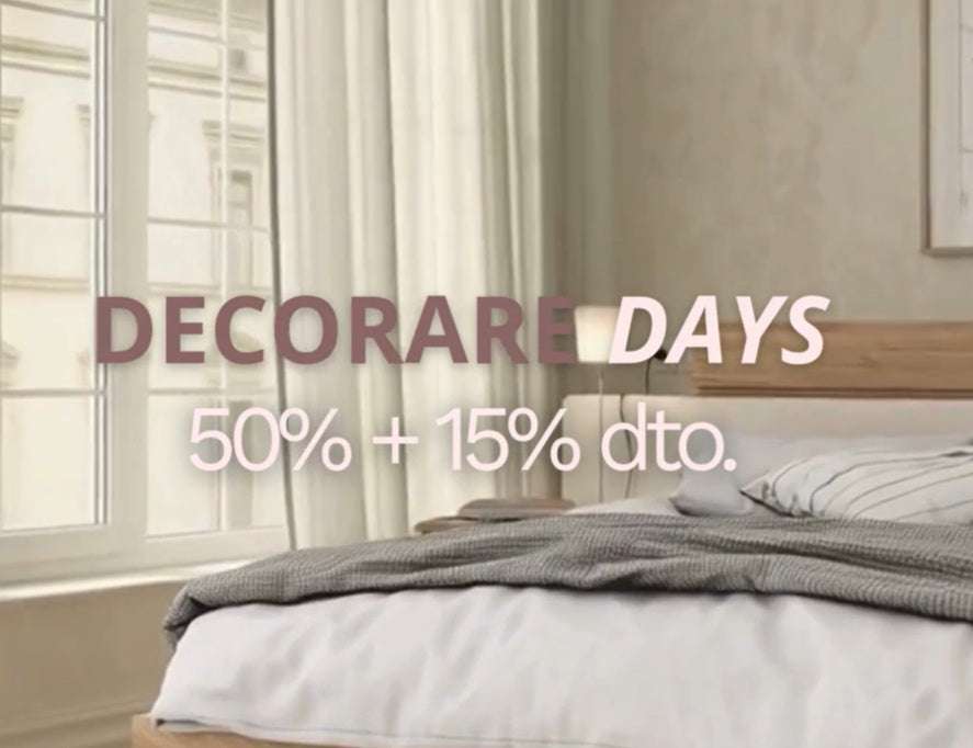DECORARE DAYS -15% durante mes de Junio
