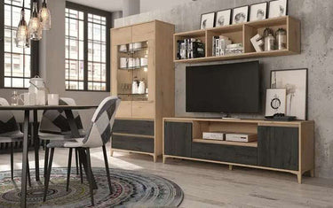 Decorar con muebles de color oscuro