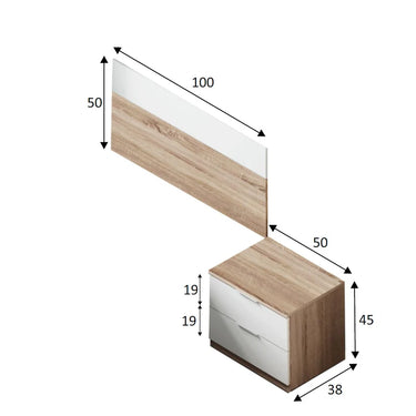 Dormitorio Juvenil colección TRENTO mod. KEI