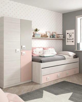 Dormitorio Juvenil colección TRENTO mod. MASUYO