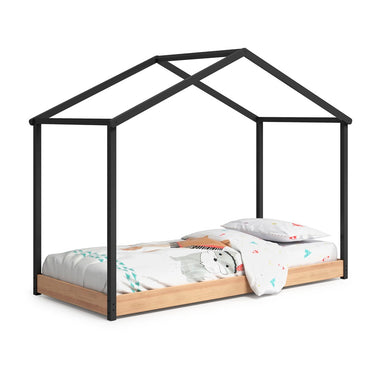 Cama Montessori Cabaña Madera