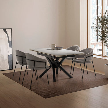Mesa Comedor Extensible mod. ENELRA Marmol