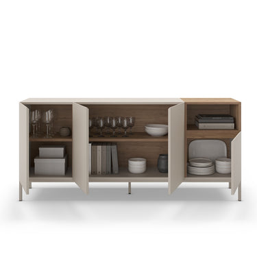 Aparador 4 puertas mod. CAILIN Roble