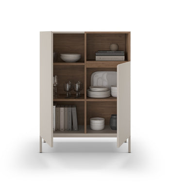 Mueble alto 2 puertas mod. CAILIN Perla