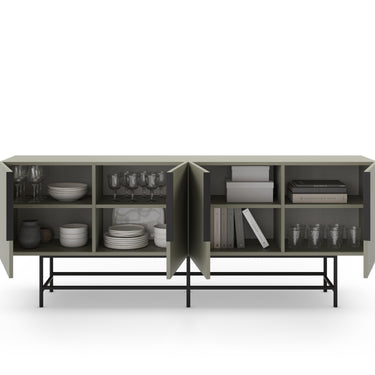 Aparador 4 puertas mod. ELDIA Verde