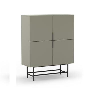 Mueble auxiliar 4 puertas mod. ELDIA Verde