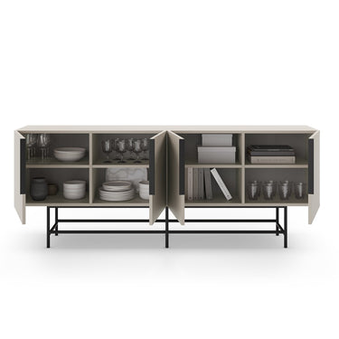 Aparador 4 puertas mod. ELDIA perla