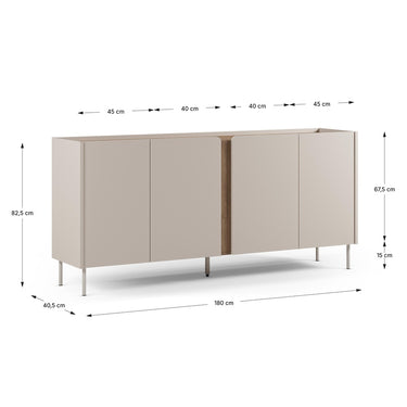 Aparador 4 puertas mod. LUCILE