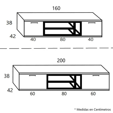 Composición Salón Comedor BOLONIA ambiente 8