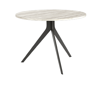 Mesa de comedor redonda fija ORTA