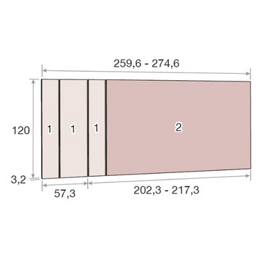 Composición Dormitorio de Matrimonio SIENA ambiente 5