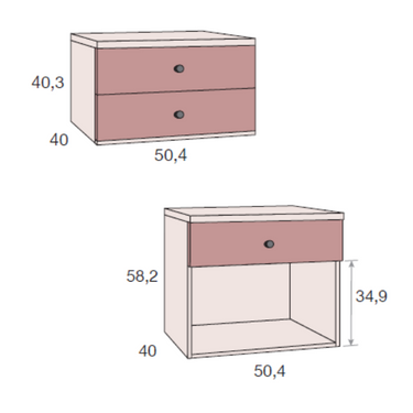Composición Dormitorio de Matrimonio SIENA ambiente 6