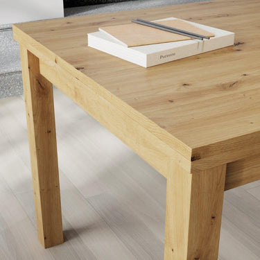 Mesa de comedor Extensible pata cuadrada FIORELLA