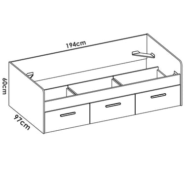 Cama Nido Juvenil mod. YAEKO