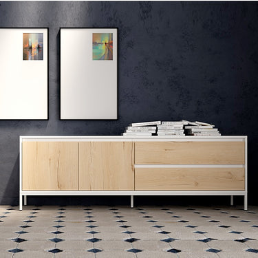 Mueble TV dos puertas y dos cajones 200 cm LECCE