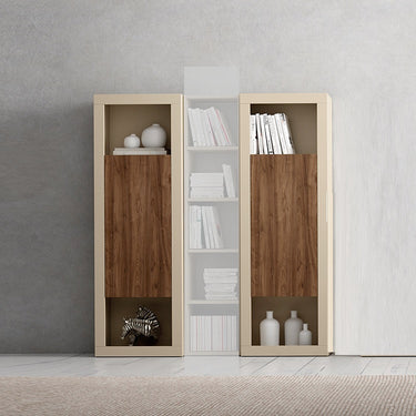 Estantería 4 huecos con trasera ASTI