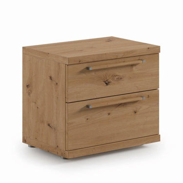 Mesita de noche 2 cajones GENOVA 50