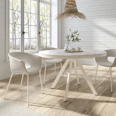 Mesa Comedor Redonda Extensible mod. DIVA
