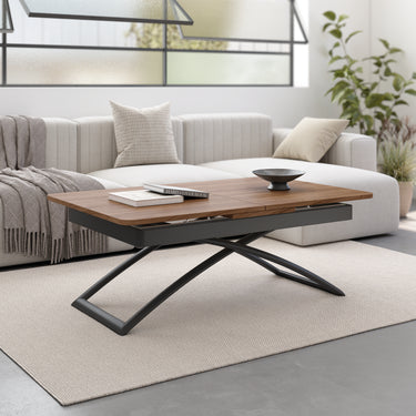 Mesa Centro Elevable Convertible Mesa Comedor Extensible mod. CINZIA