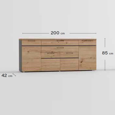 Aparador Salón ROMA 200cm