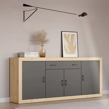 Aparador 4 puertas y 1 cajon ASTI