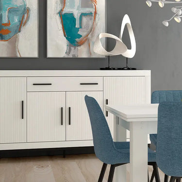 Aparador 4 puertas y 1 cajon ASTI