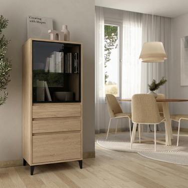 Vitrina Baja Cristal 60cm TIVOLI