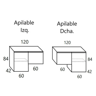 Composición Salón CATANIA 2 ambiente 5