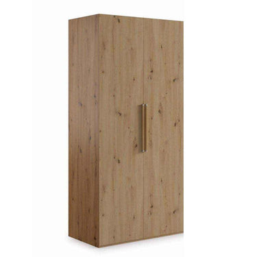 Armario 2 puertas batientes Genova compacto de madera en varios colores