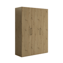 Armario 3 puertas batientes Genova de 135 cm ancho en madera