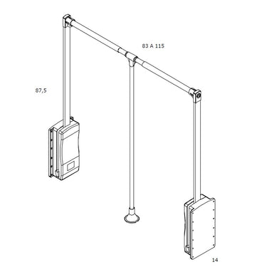 Complemento Armario Barra Basculante L'Aquila